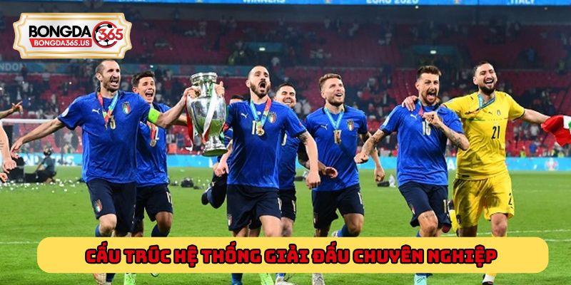 Cấu trúc hệ thống giải đấu chuyên nghiệp tại Italia mà bạn nên biết